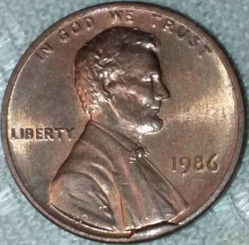 1986-P-Lincoln-Memorial-Cent-With-Nice-Size-Cud-Found-CRH!